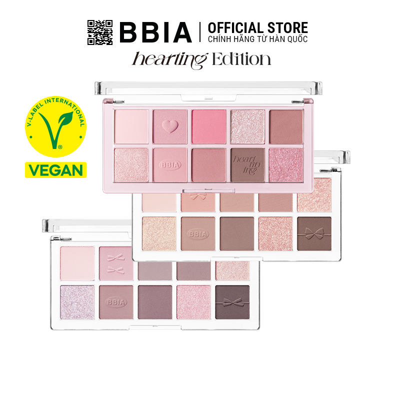Bảng phấn mắt 10 ô dễ tán và bám màu tốt BBIA Essential Eye Palette 8.5g