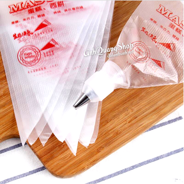 Túi bắt kem nylong Master (100c)