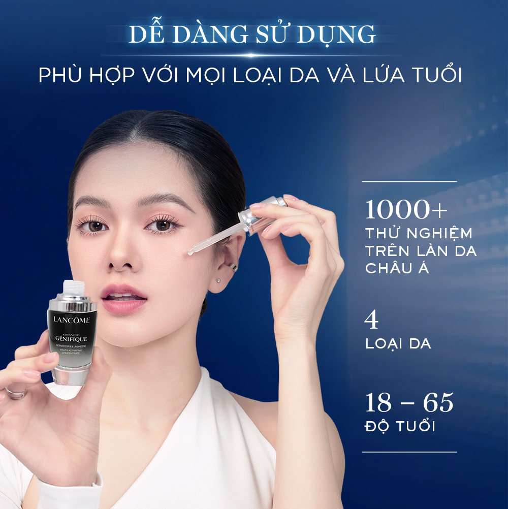Dưỡng chất (Serum) phục hồi da trẻ khoẻ Lancôme Advanced Genifique 50ml