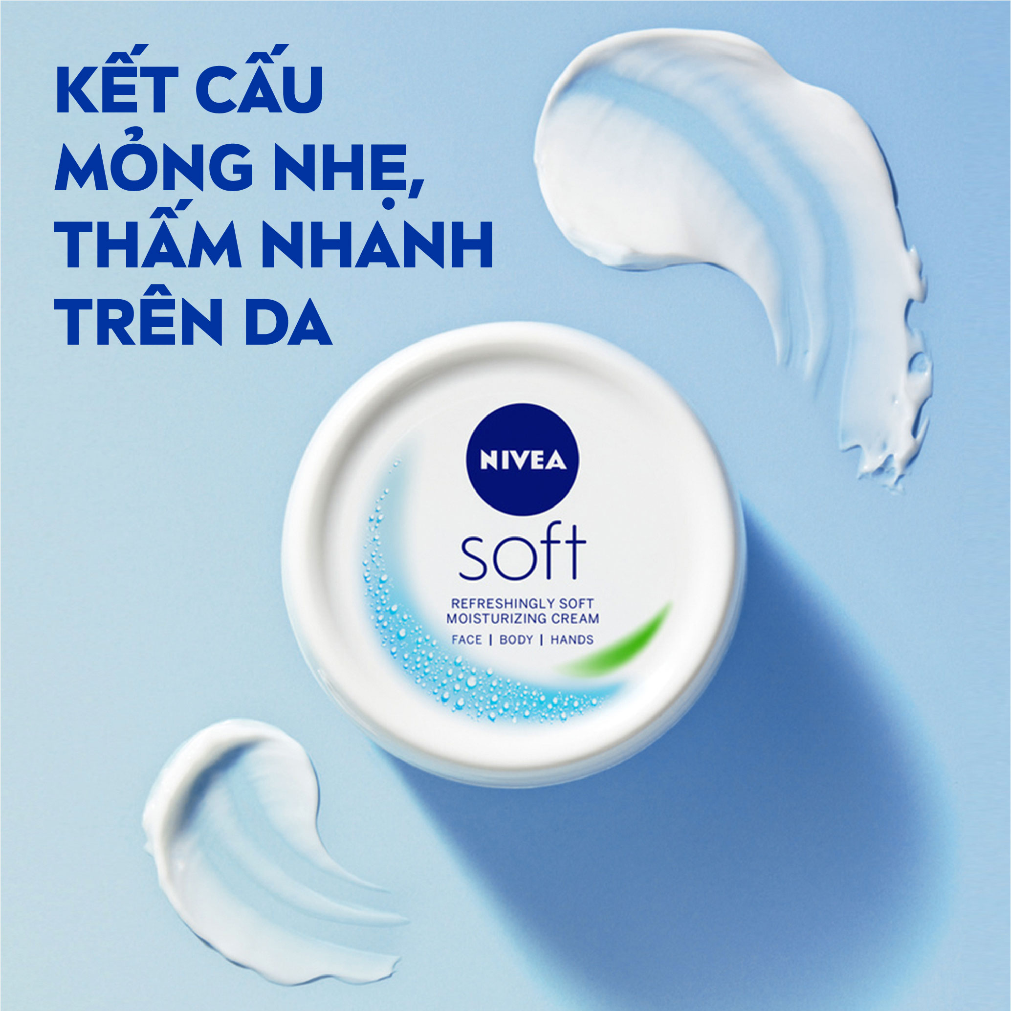 Kem Dưỡng Mềm Da NIVEA Soft (50 ml/ 200 ml) - 89054/89050