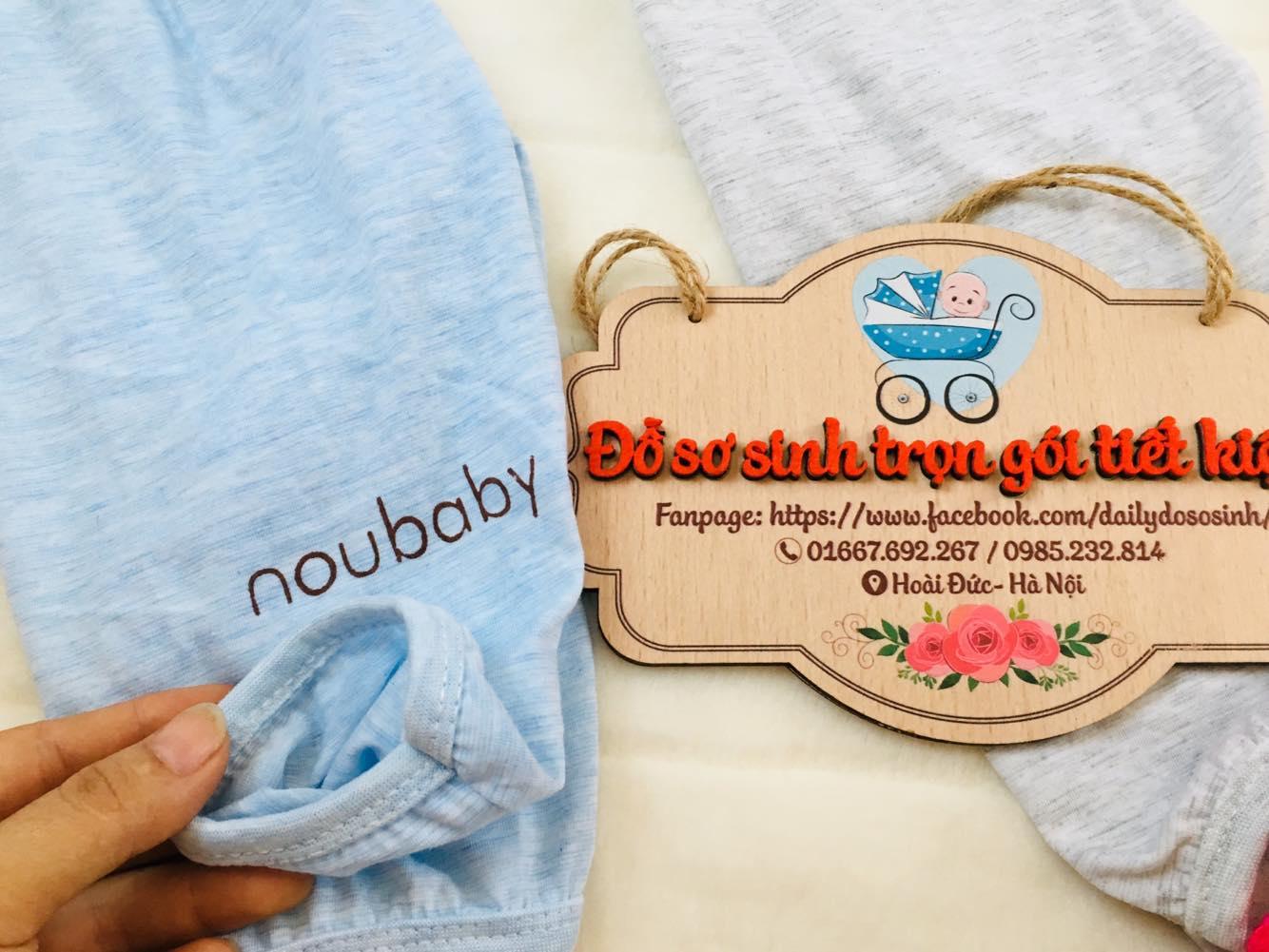 BỘ NOUBABY DÀI TAY CÚC GIỮA CHẤT COTTON