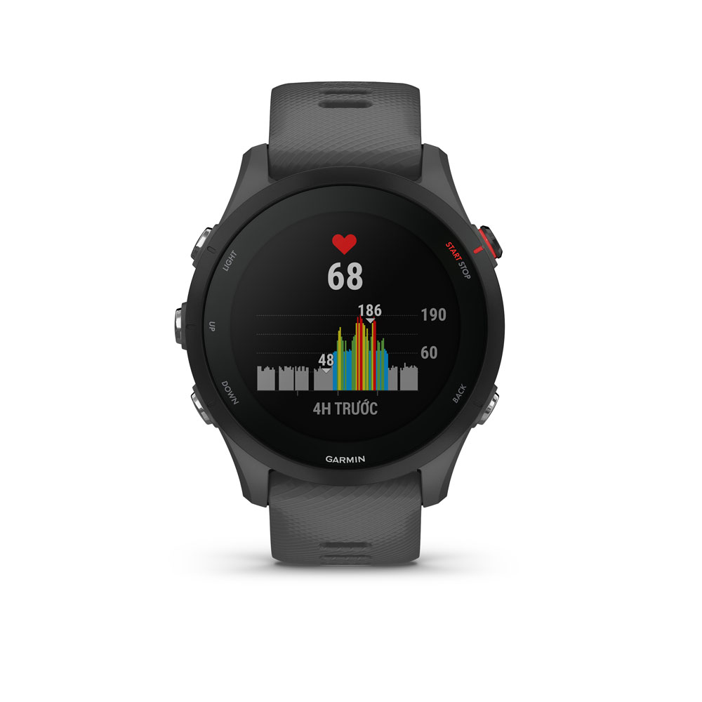 Đồng hồ Thông Minh Garmin Forerunner 255 Basic GPЅ (Slate Grey) - Hàng Chính Hãng