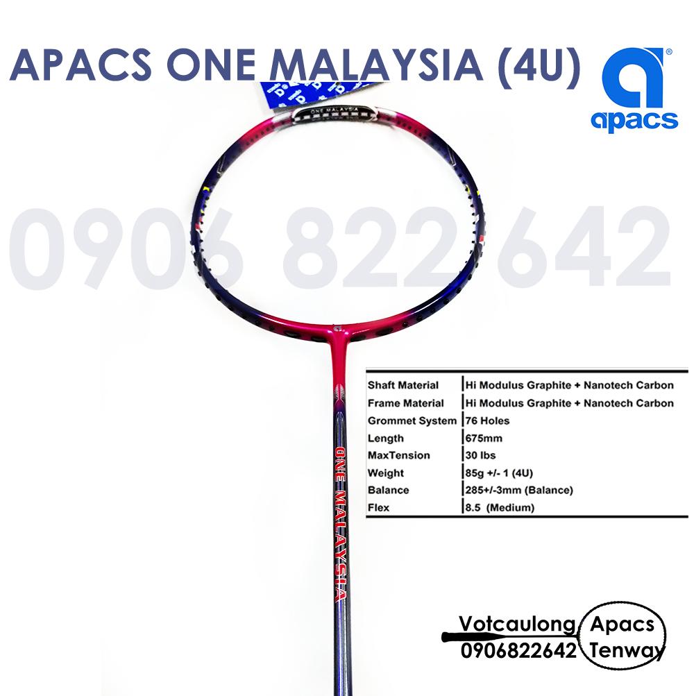 [HCM][Vợt cầu lông Apacs One Malaysia - 4U] Vợt đánh phong trào xuất sắc