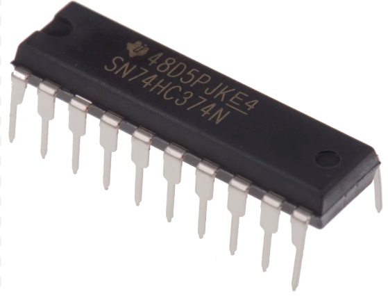 Ic logic sn74hc374n dip-20