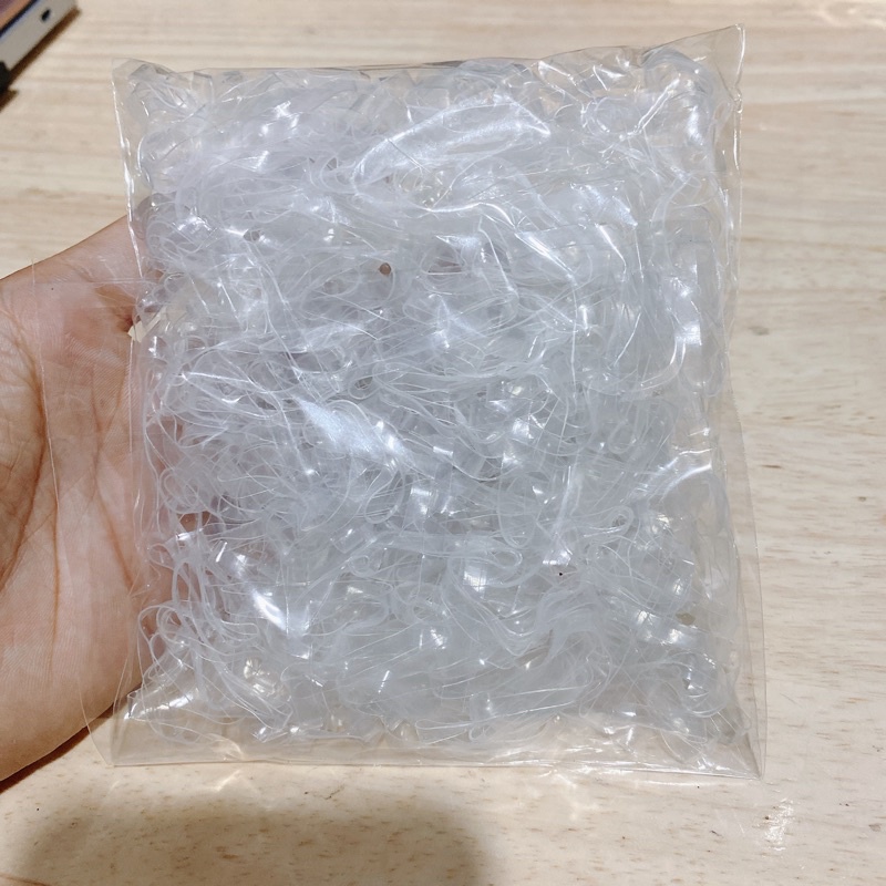 Thun cột tóc trong suốt,thun cột tóc siêu dai thời trang