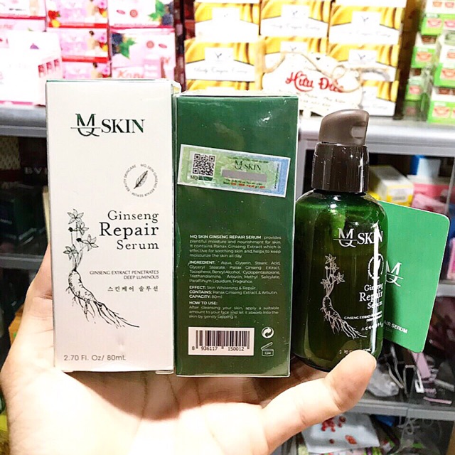 [HCM]SERUM TÁI TẠO THAY DA NHÂN SÂM MQ SKIN