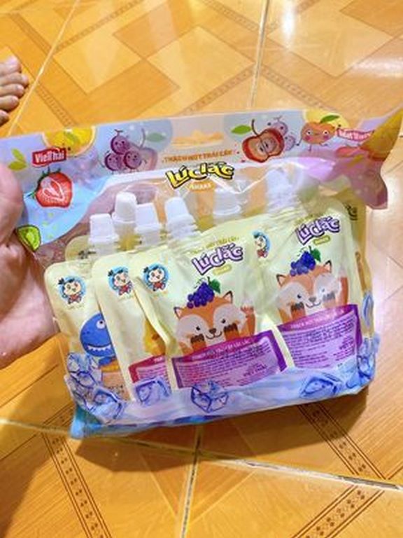 Thạch Hút Lúc Lắc 5 Túi - Cực Ngon
