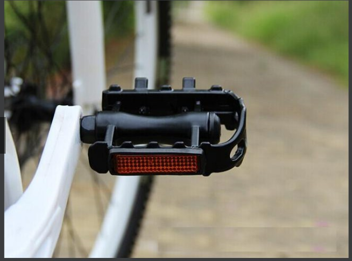 Pê đan xe đạp mini 2 màu đen bạc