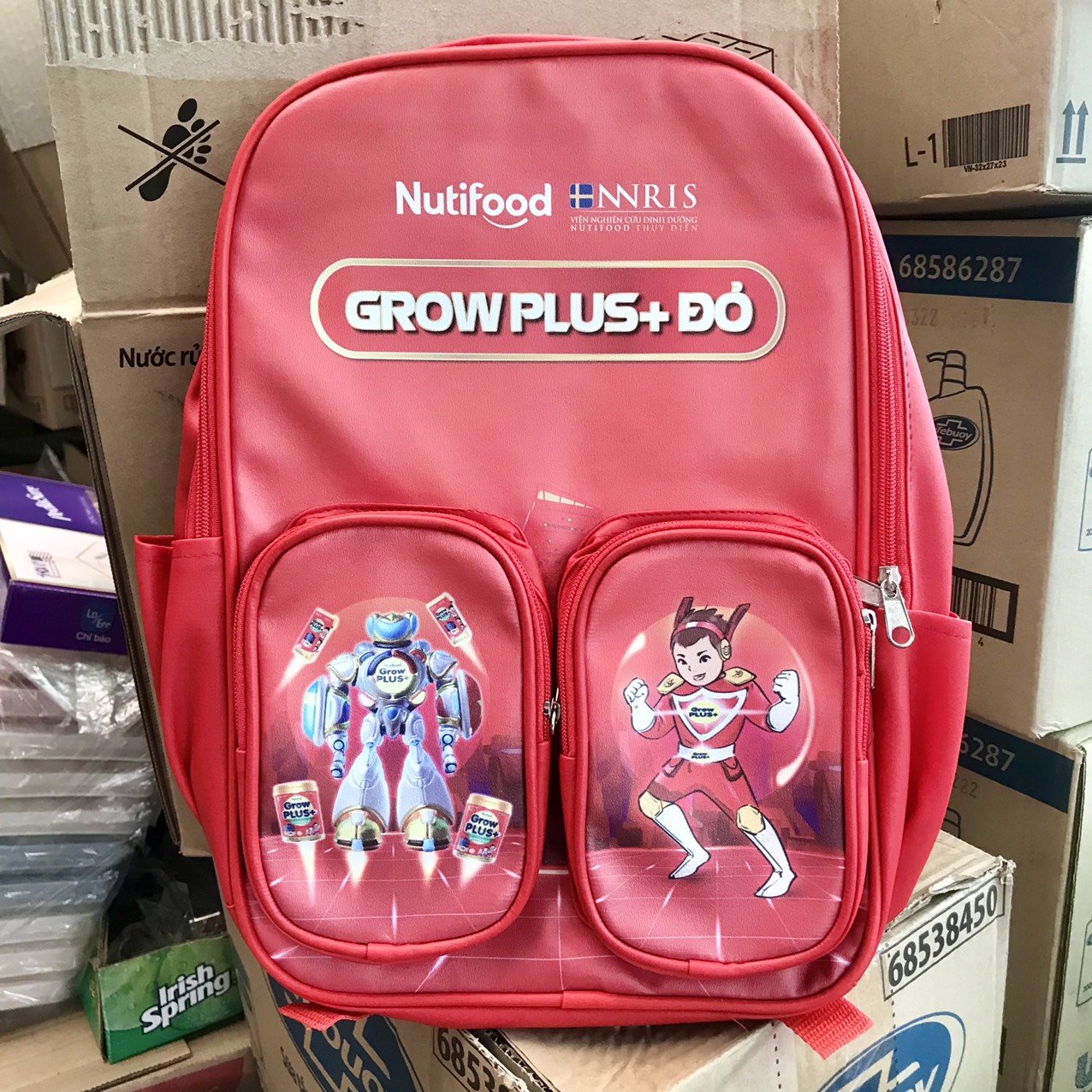 Balo growplus cho bé - Hàng khuyến mãi Nutifood