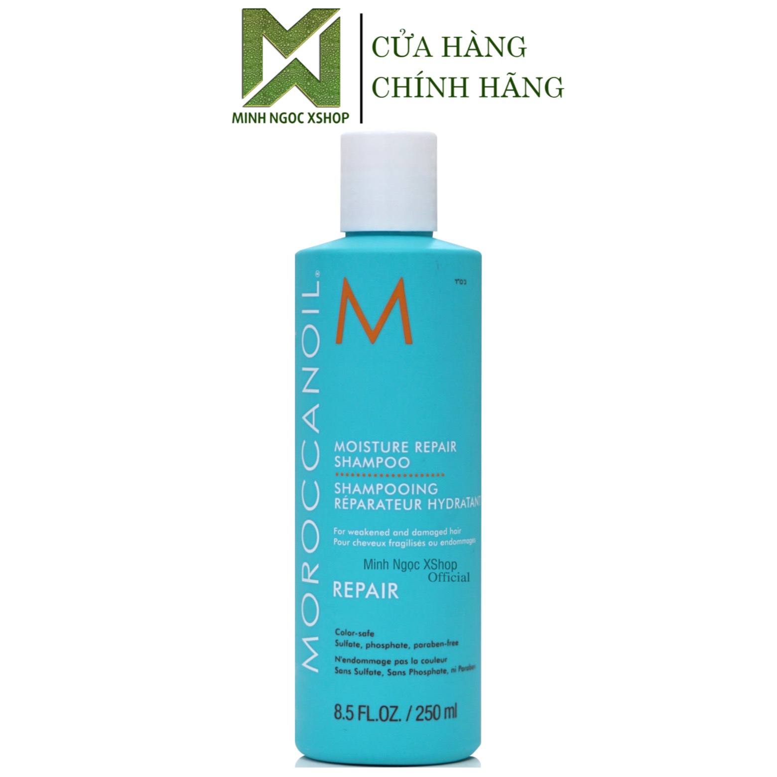 Dầu gội phục hồi độ ẩm Moroccanoil Moisture Repair Shampoo 250ML chính hãng