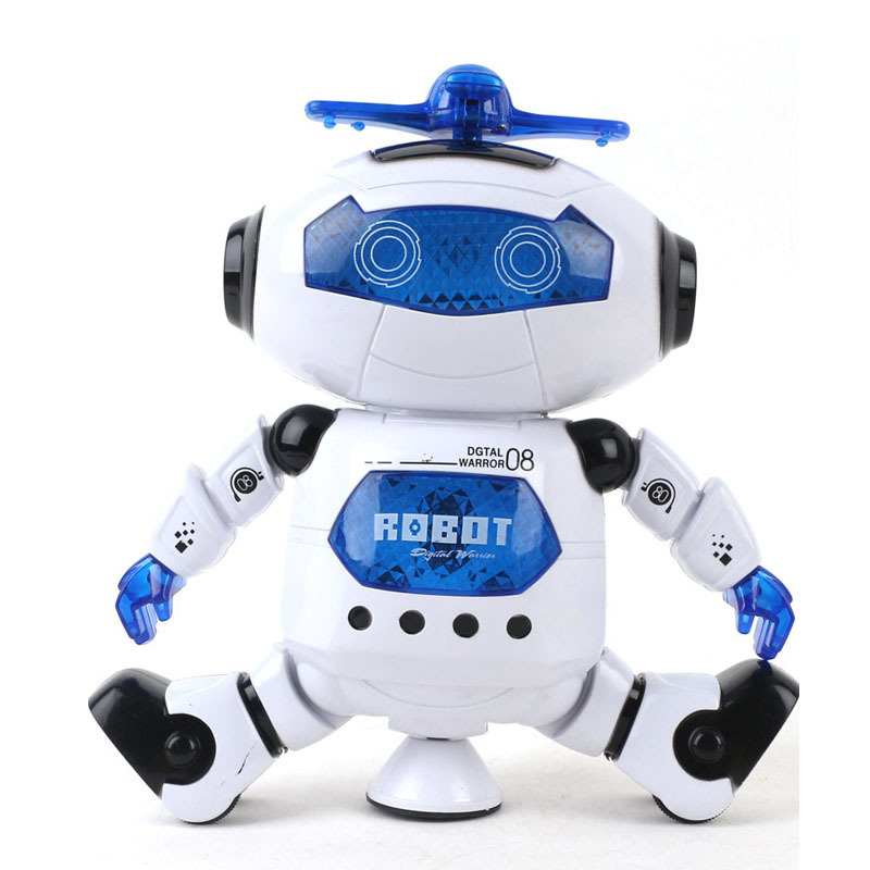 Robot không gian thông minh xoay tròn cho bé