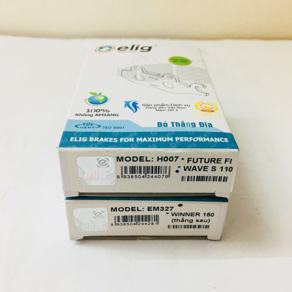Cặp má phanh trước và sau xe Winner