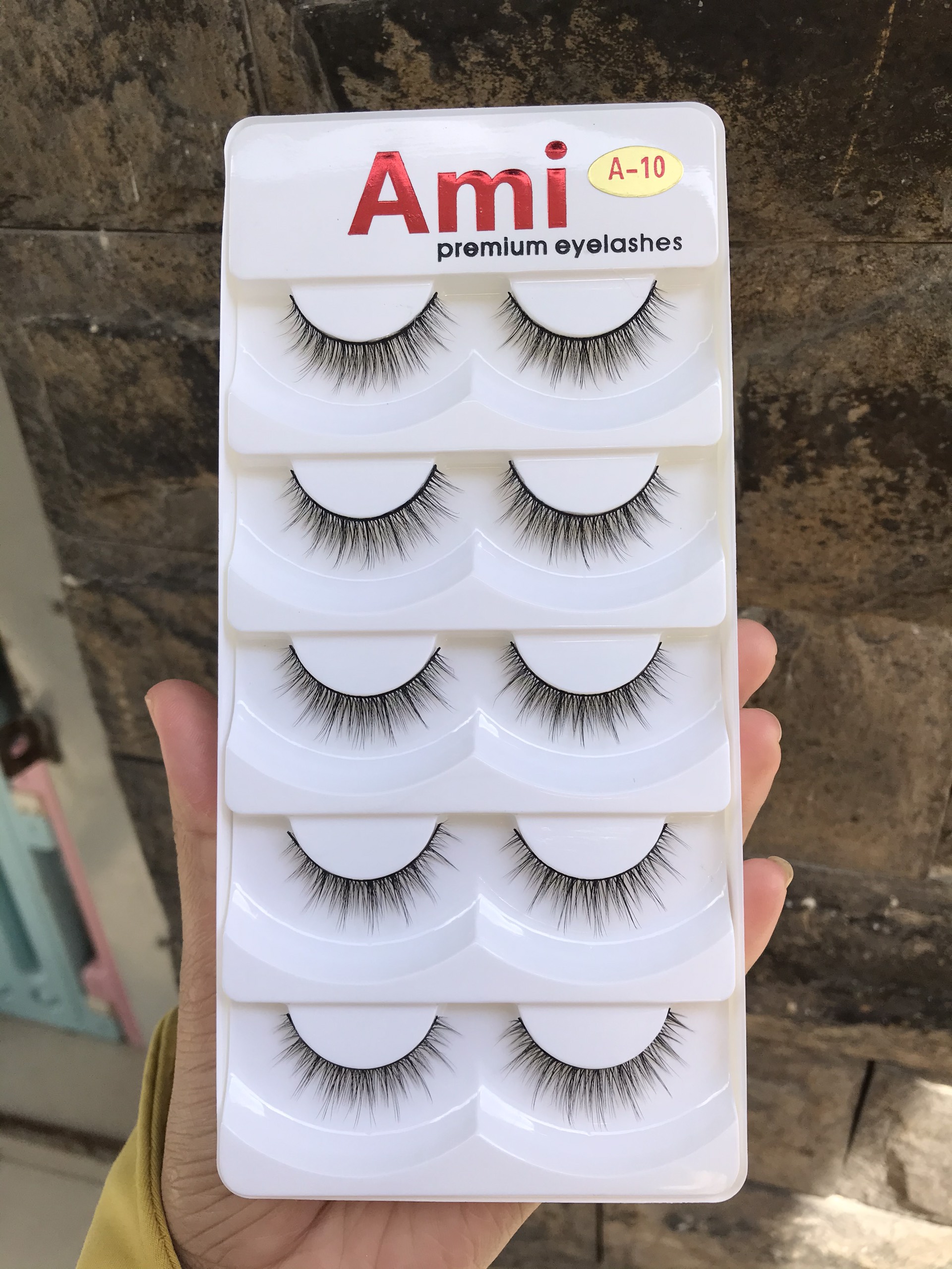 Mi giả chồn gân mềm cao cấp Ami (5 cặp/hộp)