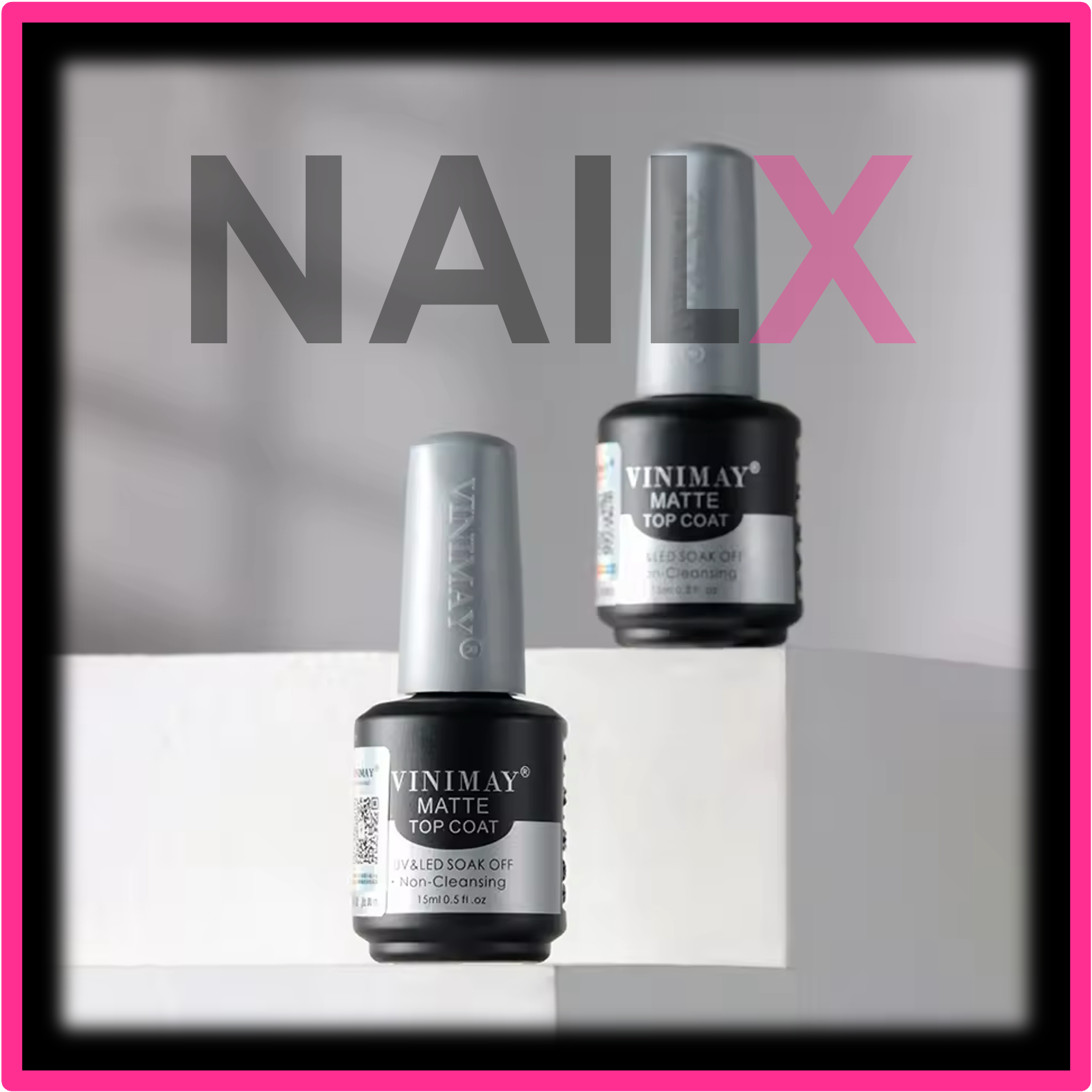 VINIMAY original 15ml MATTE TOP coat gel polish