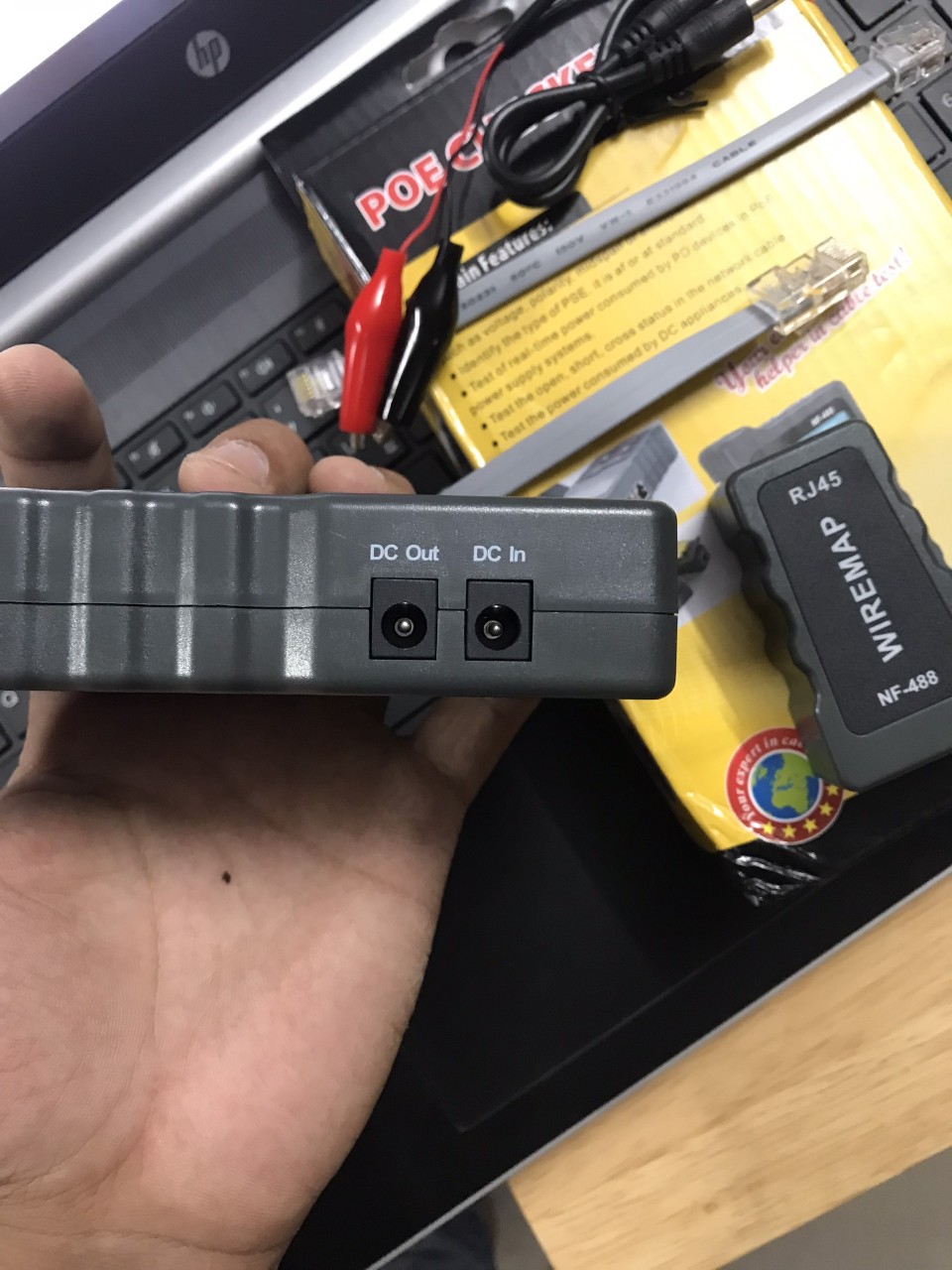 Bộ test và kiểm tra mạng POE Noyafa NF-488 ( chính hãng )