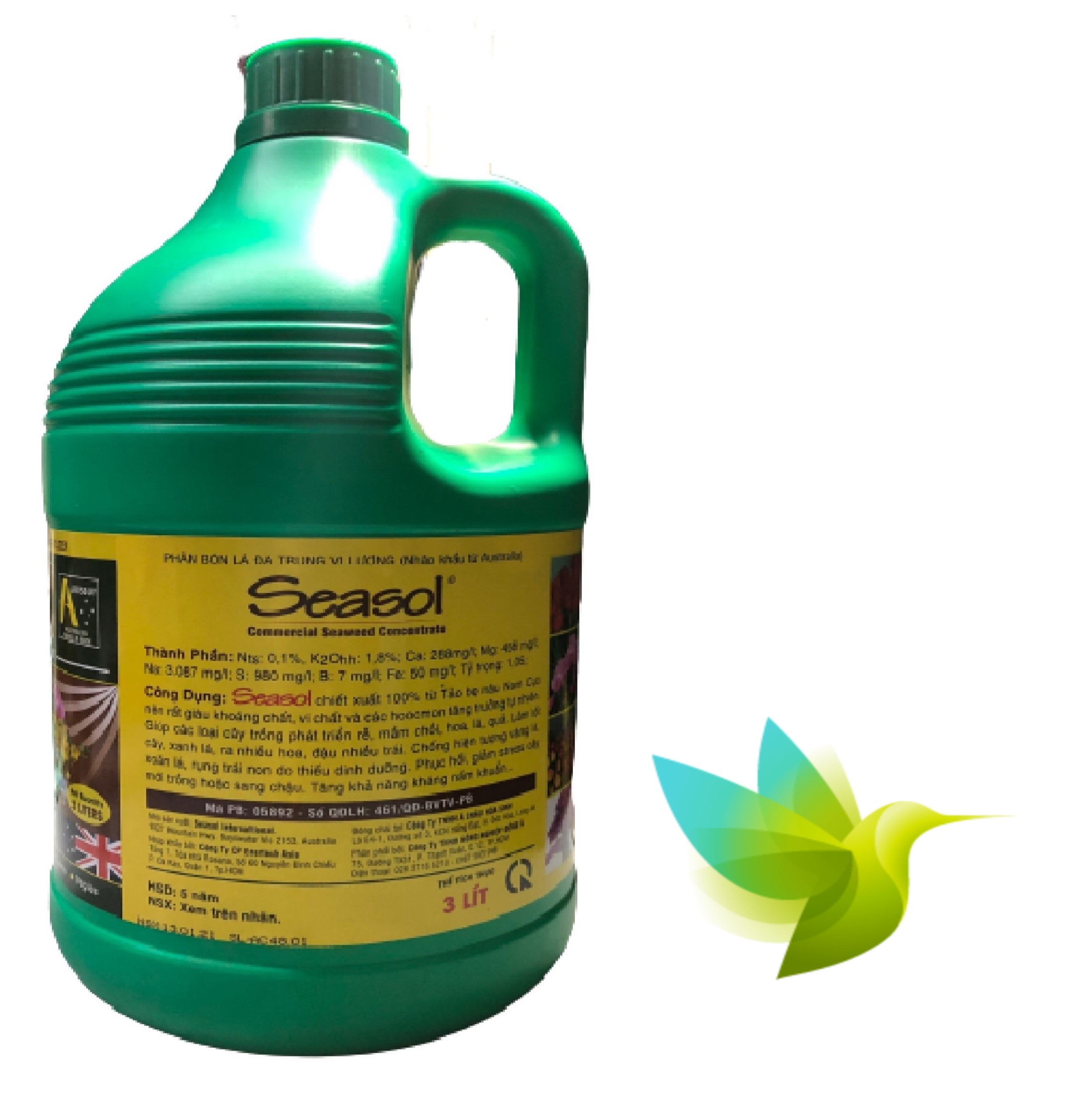Phân Bón Lá Đa Trung Vi Lượng Seasol - #515A# 3 lít
