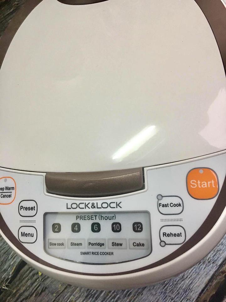 NỒI CƠM ĐIỆN LOCK&LOCK EJR351BRW 1,8L