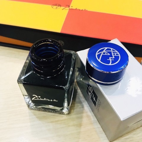 Lọ mực bút máy Picasso 40ml - Mực Xanh