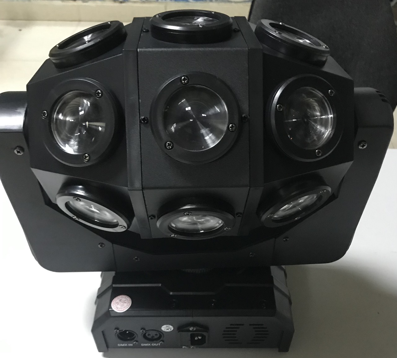 Moving Head Light 1 Head 18 LEDs with Laser