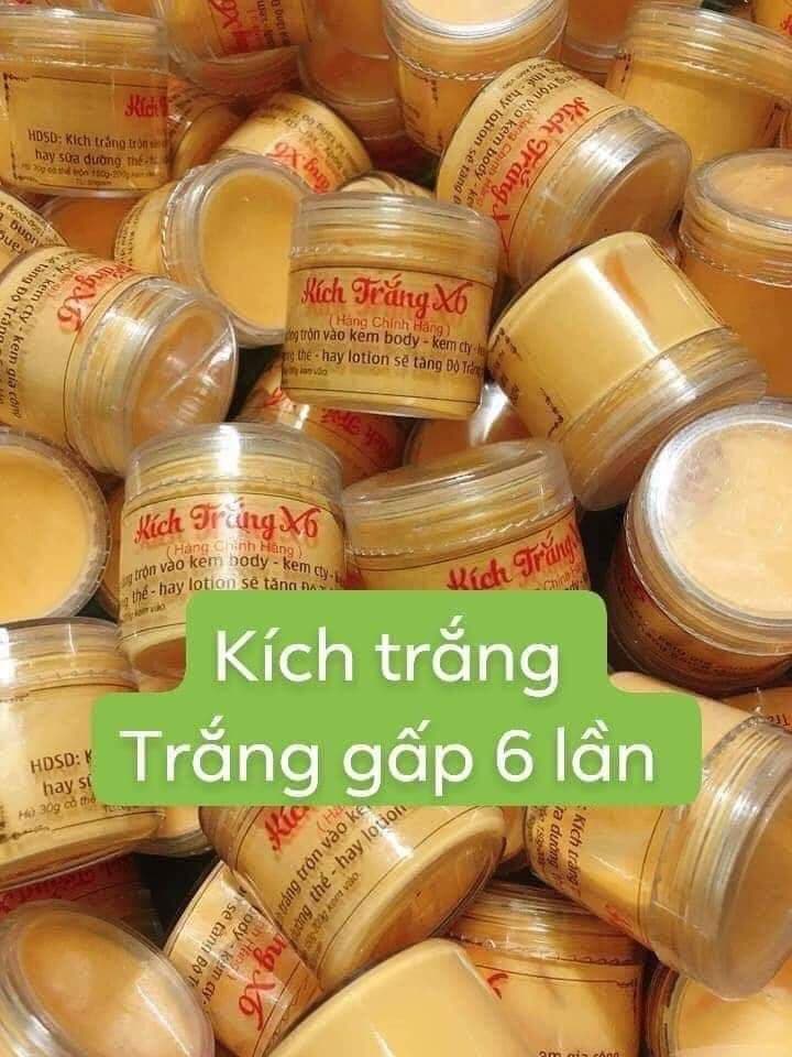 (Mua 10 tặng 1) Combo 10 Body Kích Trắng X6 siêu Trắng Mịn