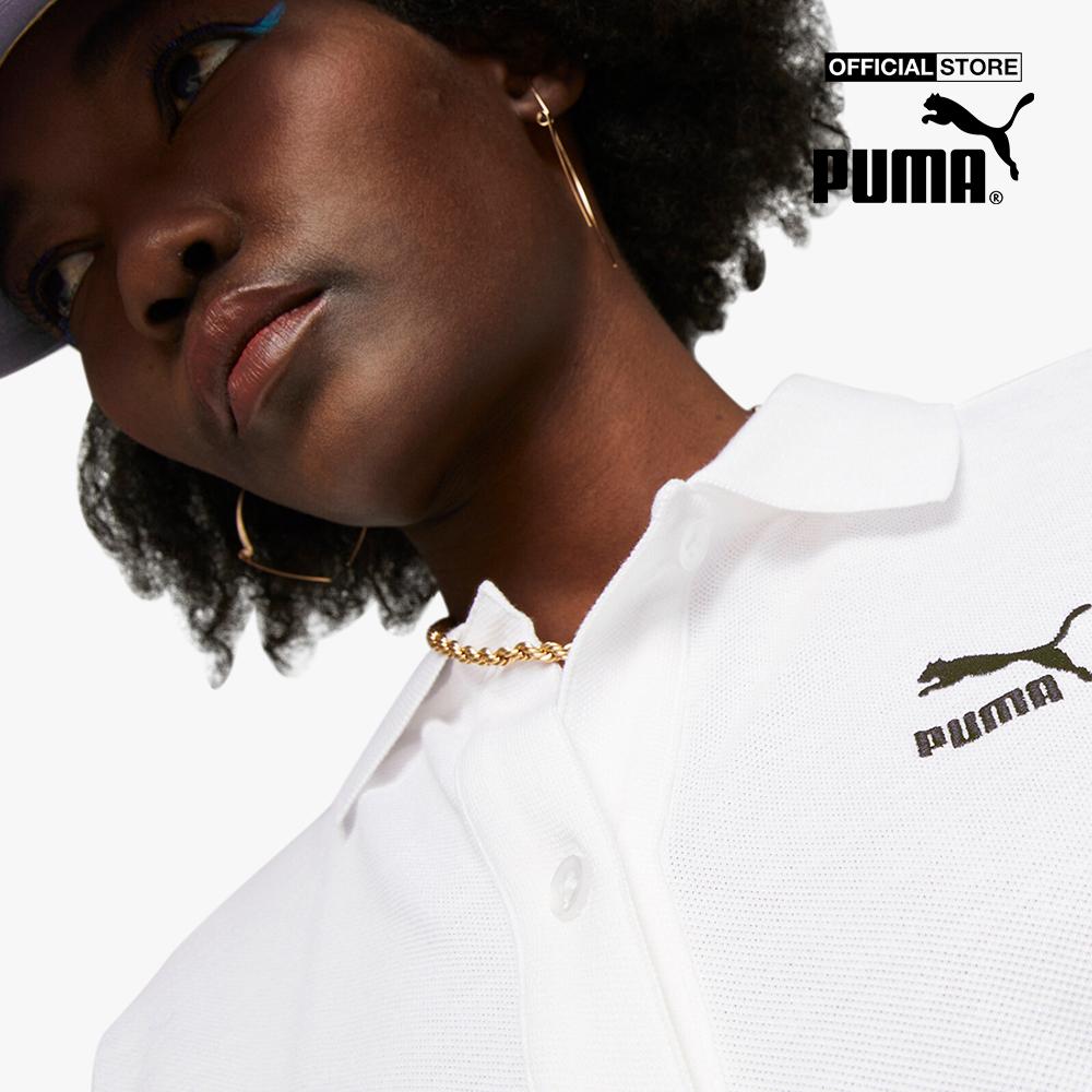 PUMA - Áo sơ mi nữ tay ngắn Classics 538080-02