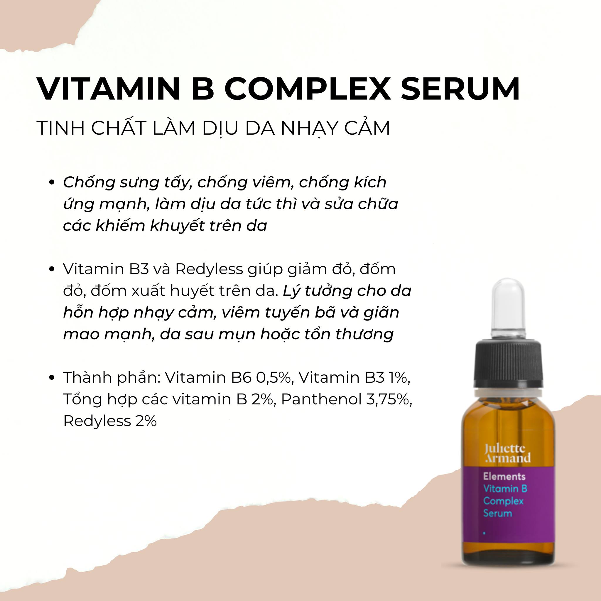 Tinh Chất Tăng Đề Kháng Da Juliette Armand Vitamin B Complex 20ml