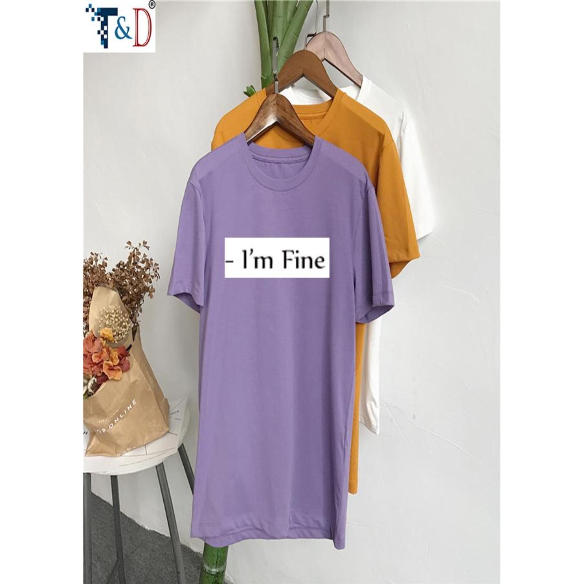 [HCM]ÁO THUN NỮ IM FINE THỜI TRANG NHIỀU MÀU
