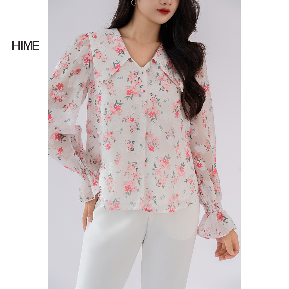 Áo sơ mi họa tiết HIME H372BF1A0323