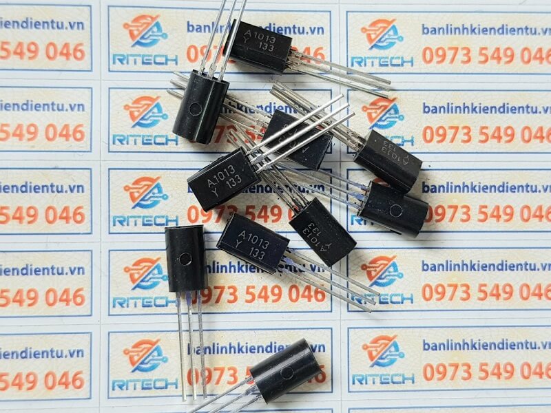[Combo 25 chiếc] 2SA1013Y A1013 Transistor PNP 1A/160V/0.9W TO-92L