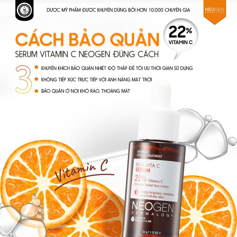 Serum Vitamin C Neogen Dermalogy Real Làm Sáng Da 30ml