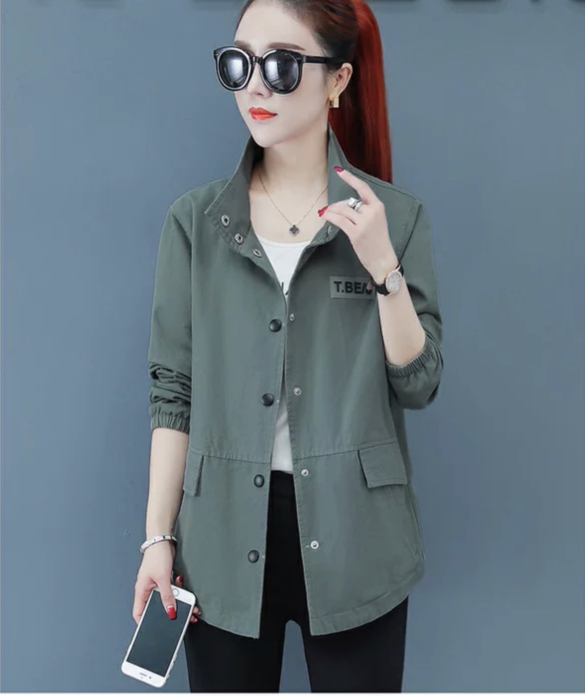 [HCM]Áo khoác nữ cá tính sành điệu độc đáo