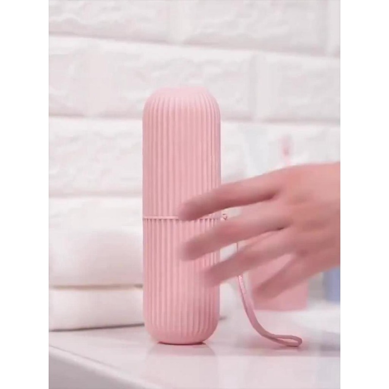 Travel toothbrush storage box toothpaste case with toothbrush
