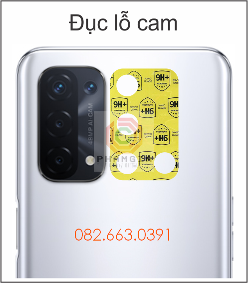 Cường lực camera Oppo A74 4G / 5G nano bảo vệ