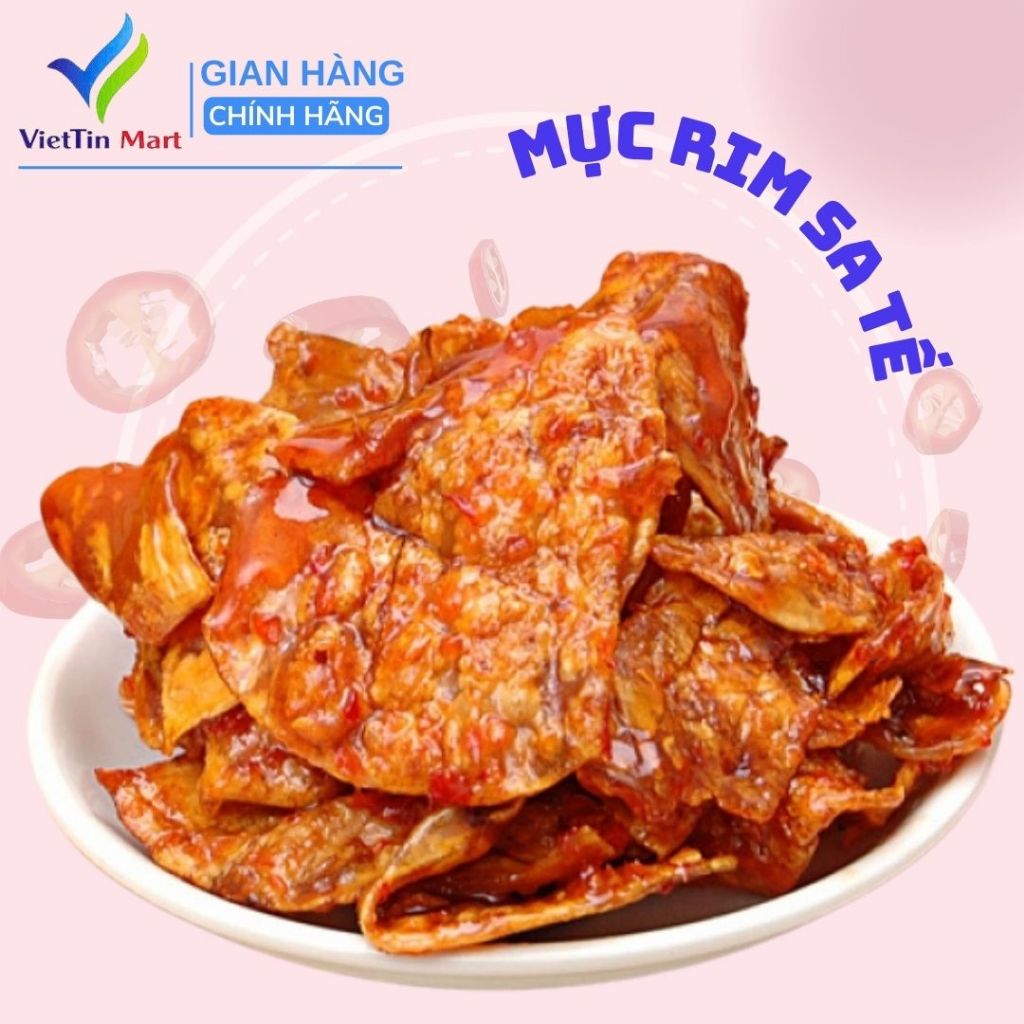 250gr Khô mực rim sa tế- Viettin Mart