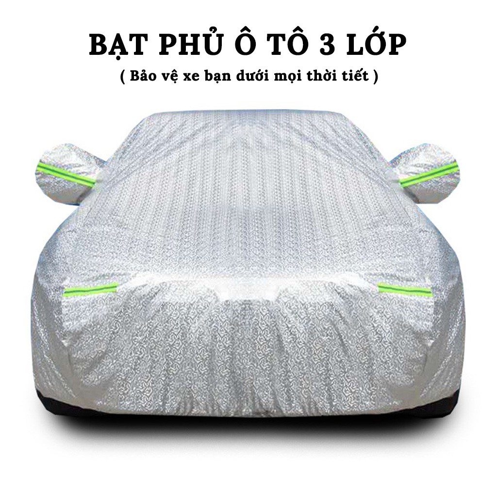 Bạt phủ xe Chevrolet Cruze hàng 3 lớp