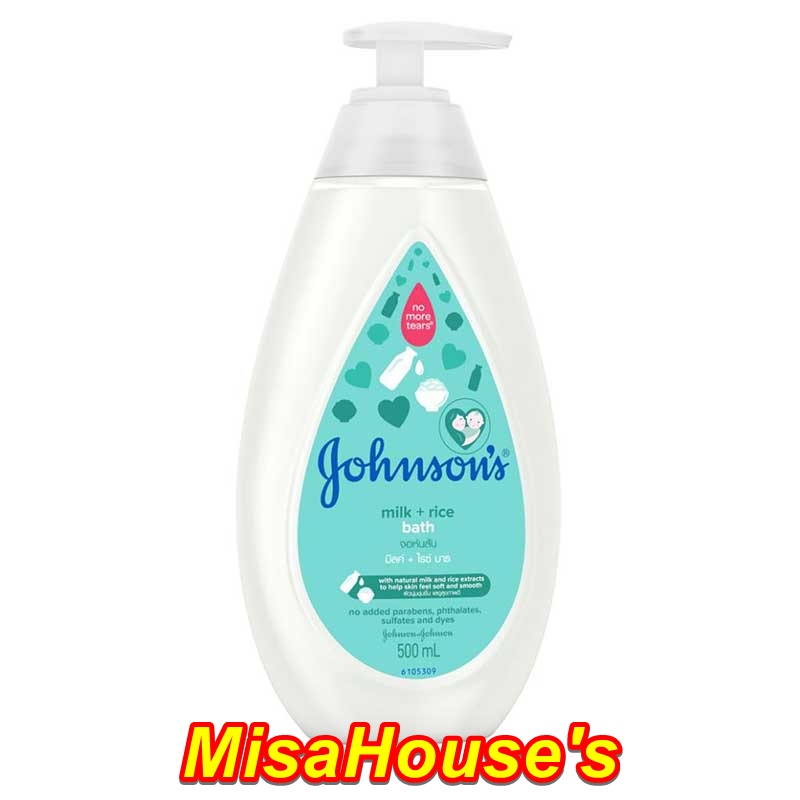 Sữa tắm Johnson's chứa sữa và gạo 500ml