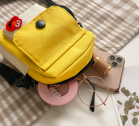 Túi vải canvas đựng điện thoại cute