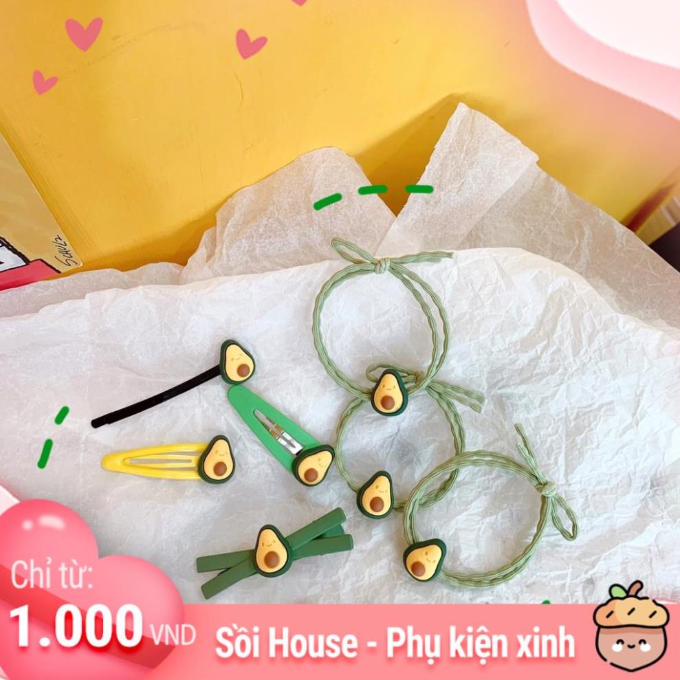 Phụ kiện tóc trái bơ dễ thương HOT TREND