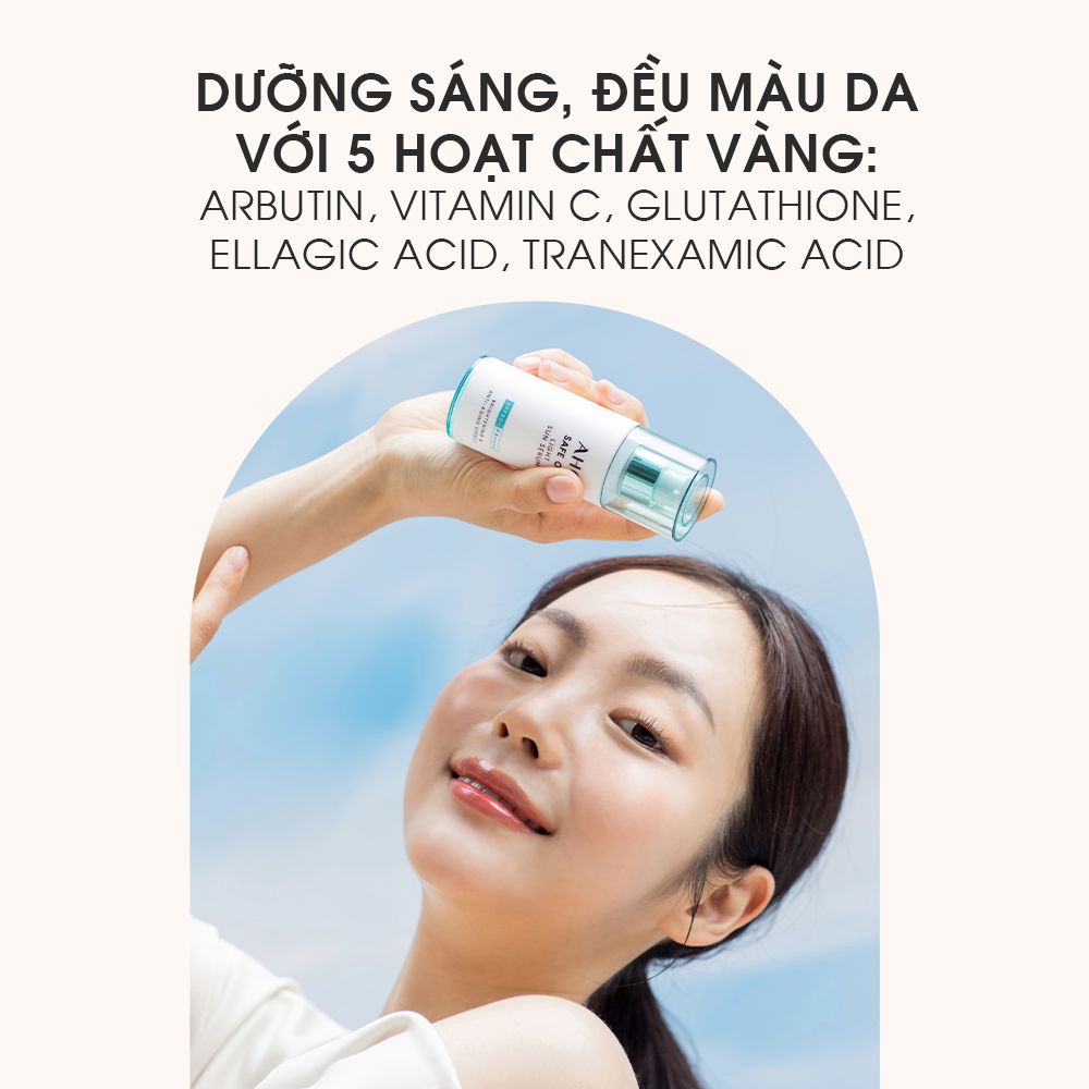 Tinh Chất Chống Nắng Cấp Ẩm - AHC Safe On Light Sun Serum 40ml
