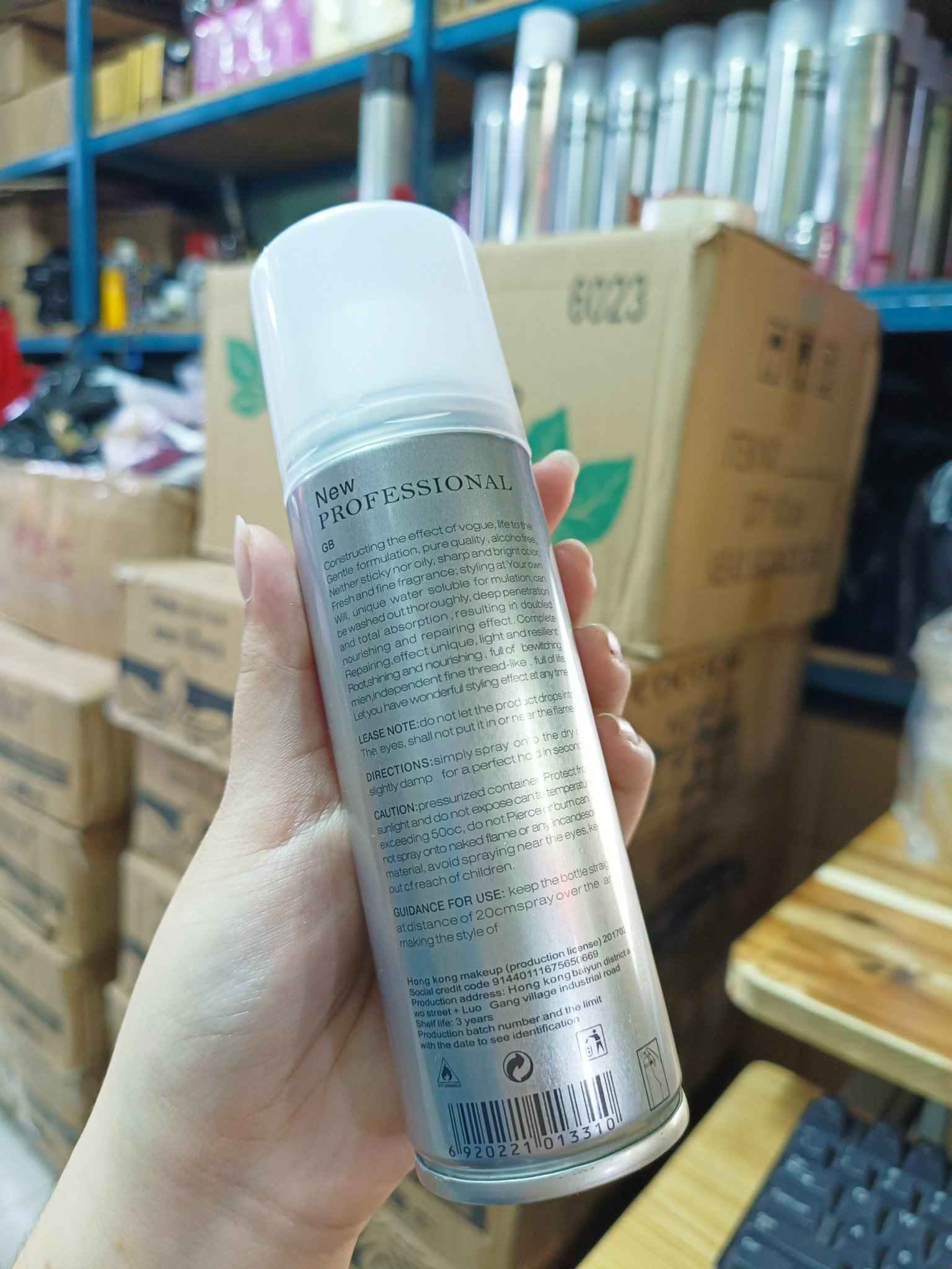 Gôm xịt tóc, tạo kiểu tóc Butterfly Shadow 160ml/600ml