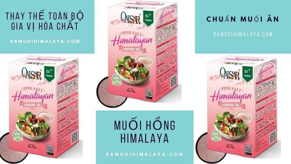 MUỐI HỒNG  HIMALYA QAISAR