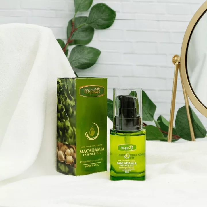 Tinh Dầu Macadamia Chống Rối Tóc m.pros 30Ml