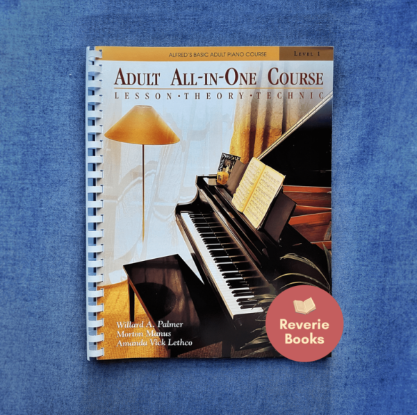 Sách học piano cho người lớn Alfred - Adult All-In-One Piano Course Level 1
