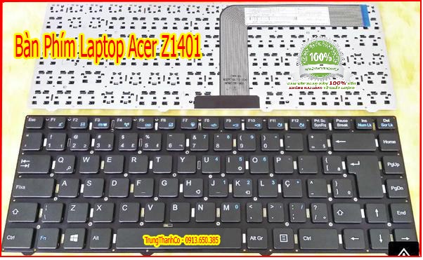 Bàn Phím Laptop Acer Z1401