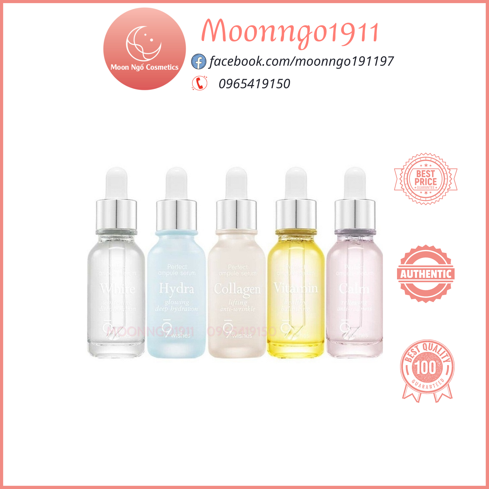Tinh Chất Dưỡng Da 9Wishes Ampule Serum 25ML