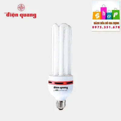 Đèn Compact 50 W Điện Quang ĐQ-CFL-4U-F14-50W-DL-E27