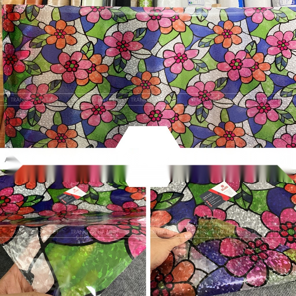 Giấy dán cửa kính cao cấp, decal dán kính dày dán cửa sổ phòng ngủ đẹp giá rẻ