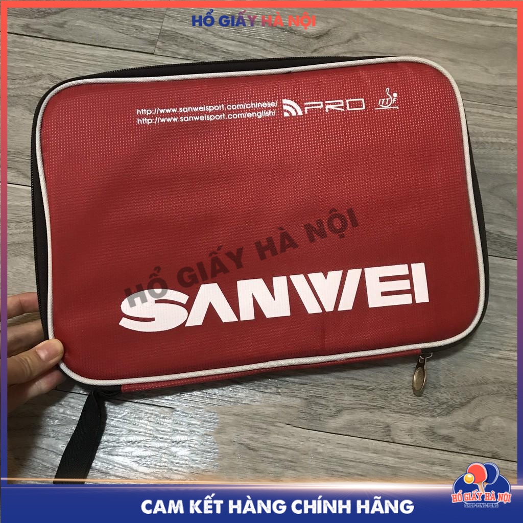 Bao Vợt SANWEI Hình Vuông Đựng Vợt Bóng Bàn
