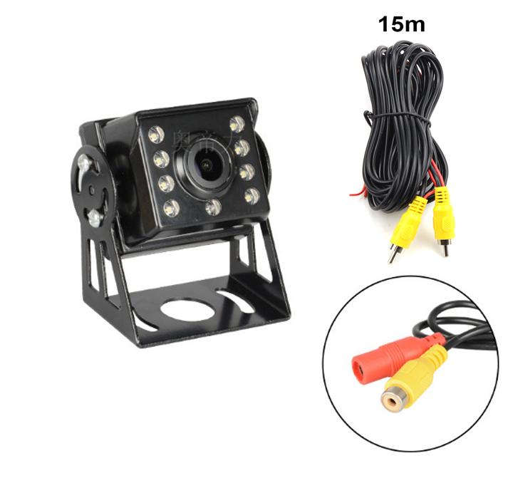 Camera lùi 24V cho xe tải xe buýt kèm dây 15 mét