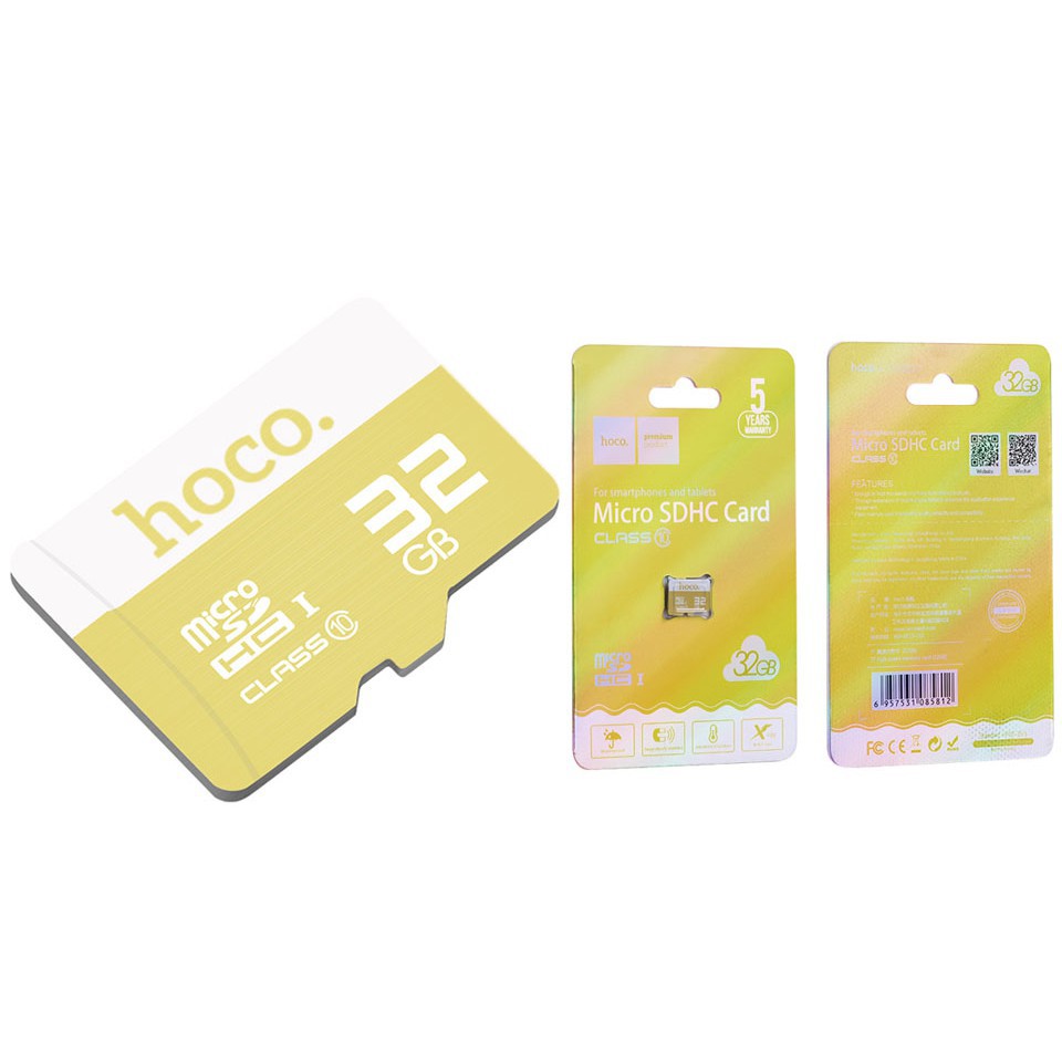 Thẻ nhớ Hoco 32Gb Class 10 tốc độ cao (hàng chính hãng, BH 5 năm)